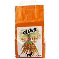 Produktbild von Olewo Karotten Pellets Hund veganes Funktionssnack 2,5 kg - 2,5 kg