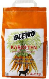 OLEWO Karotten Pellets Hund veganes Funktionssnack 5 kg - 5 kg – Bild 1 von 9