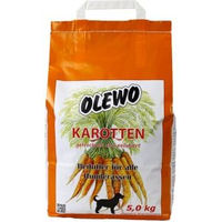 Produktbild von OLEWO Karotten Pellets Hund veganes Funktionssnack 5 kg - 5 kg