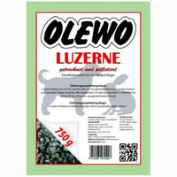 Produktbild von Olewo Luzerne-Pellets Nahrungsergänzung für Hunde und Nager 200 g - 200 g