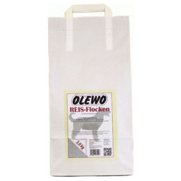 OLEWO Reis-Flocken Hundezusatzfutter zur Unterstützung der Verdauung 3 kg - 3 kg – Bild 1 von 3