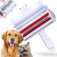 Produktbild von OLi Tierhaarentferner Rollen-Set aus Baumwollplüsch für Katzen und Hunde zur wiederverwendbaren Reinigung von Betten und Sofas