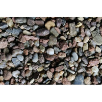 Produktbild von Olibetta Gravel Rio Negro Bodengrund Naturmaterial Schwarz Bunt 2-3mm 5 kg