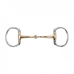 Produktbild von Olivenkopf Gebiss KAUGAN-SHAPED aus Edelstahl in Gold 16 mm - 1 Stk.