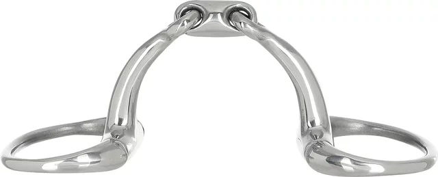 Produktbild von Olivenkopftrense HorseGuard Anir aus Edelstahl in Silber für Pferde