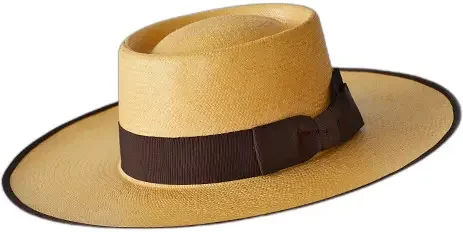 Produktbild von Oliver Hats Unisex Hut in Gold und Beige 55 cm