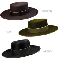 Produktbild von Oliver Hats Unisex Wollhut für den Winter in Grün oder Braun 60 cm