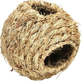 Produktbild von Ollesch Heu-Nest Natur 16 cm Nistmaterial aus Heu für Kleintiere