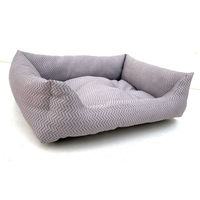 Produktbild von Ollesch Hundebett Hilde Silber 60 x 45 cm aus Stoff