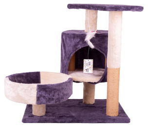 Omgoods Katzenbaum Lyon Kratzbaum mit Liegebereich und Spielzeug – Bild 1 von 1