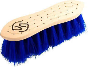 One Equestrian Pferdebürste Medium aus Holz in Blau (10er Pack) – Bild 1 von 1