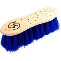 Produktbild von One Equestrian Pferdebürste Medium aus Holz in Blau (10er Pack)