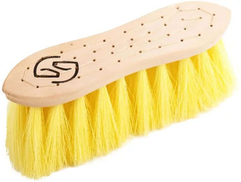 One Equestrian Weiche Bürste aus Holz Gelb 10er Packung – Bild 1 von 1