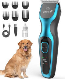 Oneisall Profi Schermaschine für Hund und Katze leise in Purpur – Bild 1 von 5