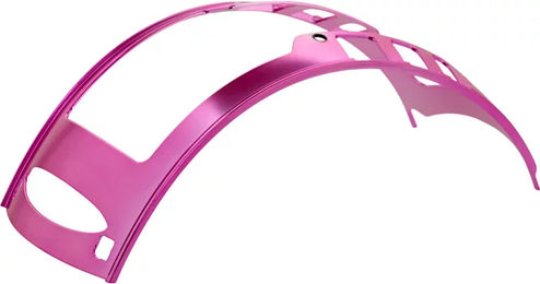 Produktbild von OneK Defender Convertible Stripe Rail für Reithelm aus Kunststoff in Rosa