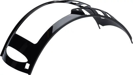 Produktbild von OneK Defender Convertible Stripe Rail für Reithelm in Schwarz aus Kunststoff