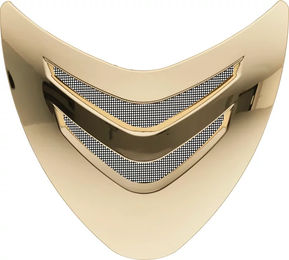 Produktbild von OneK Reithelm Unisex mit vorderer Belüftung in Gold