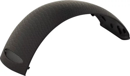 Produktbild von OneK Reithelm-Zubehör für Damen in Schwarz aus Kunstleder mit Croco-Optik