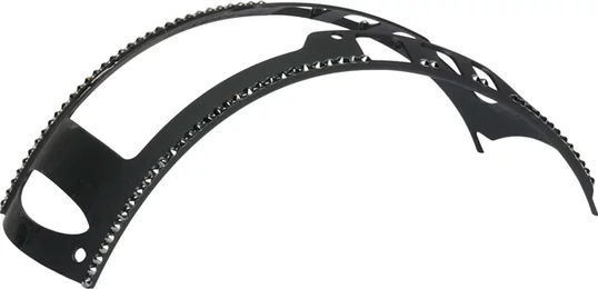 Produktbild von OneK Swarovski Stripe Rail für Reithelm OneK Defender Convertible Schwarz