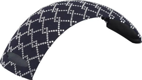Produktbild von OneK Top Panel mit Strasssteinen für Reithelm Unisex