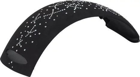 Produktbild von OneK Top Panel mit Strasssteinen für Reithelm Unisex Bunt oder Schwarz