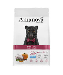 Produktbild von OnlyFresh Hypoallergenes Katzen Trockenfutter Truthahn Getreidefrei Adult 4 kg