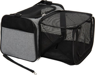 Produktbild von Onoen Tragetasche mit Freilauf für kleine Tiere Grau aus Polyester 48 x 30,5 x 30,5 cm