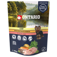 Produktbild von Ontario Fischfutter Karpfen mit Gemüse in Brühe Monoprotein 300g