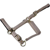 Produktbild von Onyx Pferdehalfter für Ponys aus Polyester in Rosa oder Beige