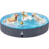 Produktbild von Ophy Faltbarer Hundepool aus stabilem PVC für Hunde und Katzen 160x30 cm