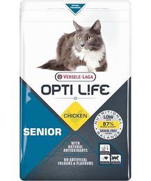 Opti Life Cat Senior Trockenfutter für Katzen 1020g - 1 kg – Bild 1 von 5