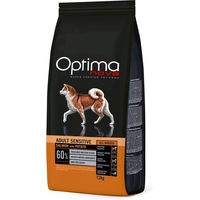 Produktbild von Optimanova Adult Sensitive Hundetrockenfutter Lachs und Kartoffel 12 kg