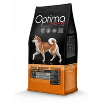 Produktbild von Optimanova Adult Sensitive Hundetrockenfutter Lachs und Kartoffel 2kg