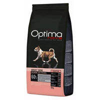 Produktbild von Optimanova Mono Dog Adult Mini Trockenfutter Lachs und Kartoffeln für kleine Hunde 2kg