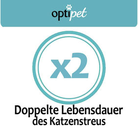 Produktbild von OptiPet Deo Granulat für Katzentoiletten