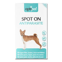 Produktbild von OptiPet Spot On Floh- und Zeckenschutz für Hunde gegen Milben und Läuse 36x1,5ml - 36 x 1,5 ml