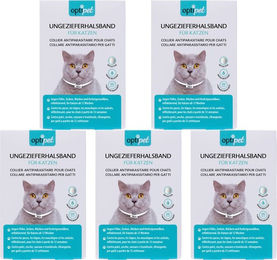 OptiPet Ungezieferhalsband für Katzen gegen Flöhe Zecken und Milben – Bild 1 von 13
