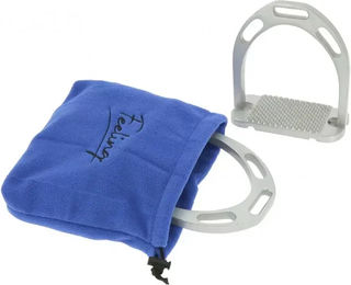 OR S-LINE Feeling Steigbügelschoner aus Polarfleece Blau One Size – Bild 1 von 3