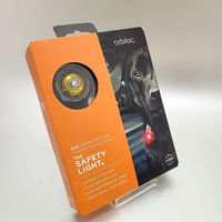 Produktbild von Orbiloc Dog Dual LED-Sicherheitslicht für Hunde in Bernstein Gelb Orange wasserdicht