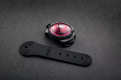 Produktbild von Orbiloc Dual Safety Hundesicherheitslicht aus Silikon wasserdicht Rosa
