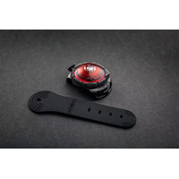 Produktbild von Orbiloc Dual Safety Light für Hunde Rot wasserdicht aus Silikon