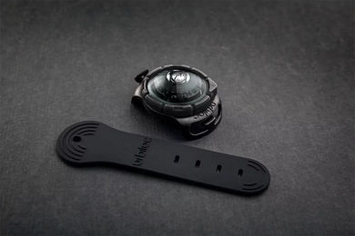 Produktbild von Orbiloc Dual Safety Light für Hunde Schwarz wasserdicht aus Silikon