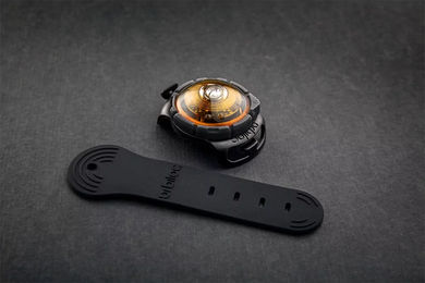 Produktbild von Orbiloc Dual Safety Light Gelb wasserdicht für Hunde