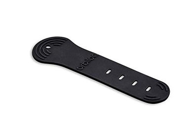 Orbiloc Verstellbares Silikon-Ersatzband für Hundesicherheitslichter Schwarz Einheitsgröße 2 Stück – Bild 1 von 4