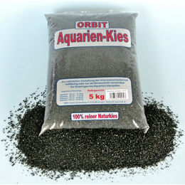 Orbit Glanzkies Schwarz Bodengrund für Aquarien 5kg – Bild 1 von 3