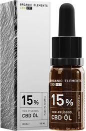ORGANIC ELEMENTS CBD-Öl zur Beruhigung für Hunde und Katzen 15% – Bild 1 von 3