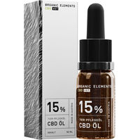 Produktbild von ORGANIC ELEMENTS CBD-Öl zur Beruhigung für Hunde und Katzen 15%