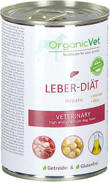Produktbild von Organicvet Bio Hund Nassfutter Leber Diät 400g