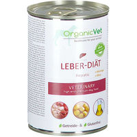 Produktbild von Organicvet Bio Hund Nassfutter Leber Diät 400g