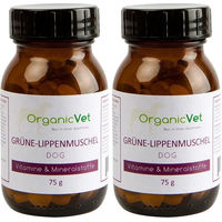 Produktbild von OrganicVet Grüne Lippenmuschel Gelenk-Supplement Tabletten für Hunde und Katzen 150 Stück